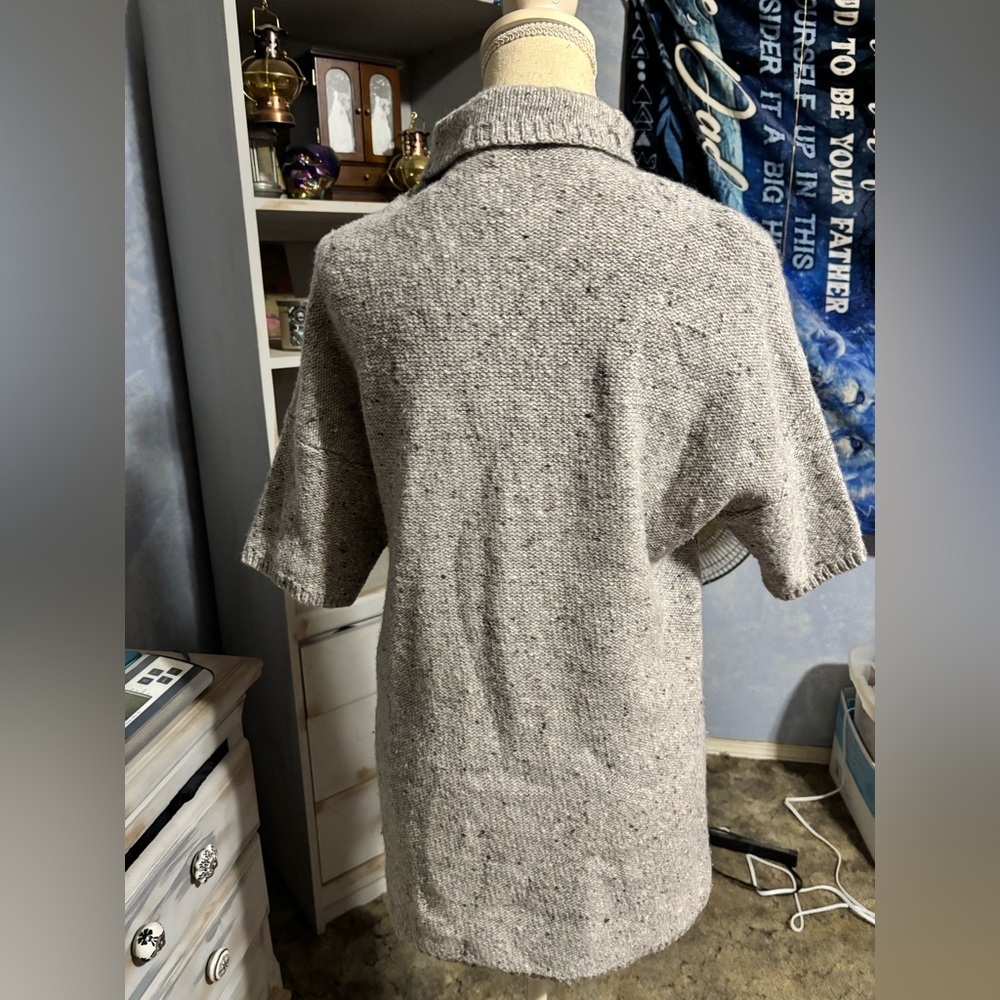 Roots Merino Wool Alpaca Sweater Tunic Turtleneck Cozy Small - Picture 9 of 12